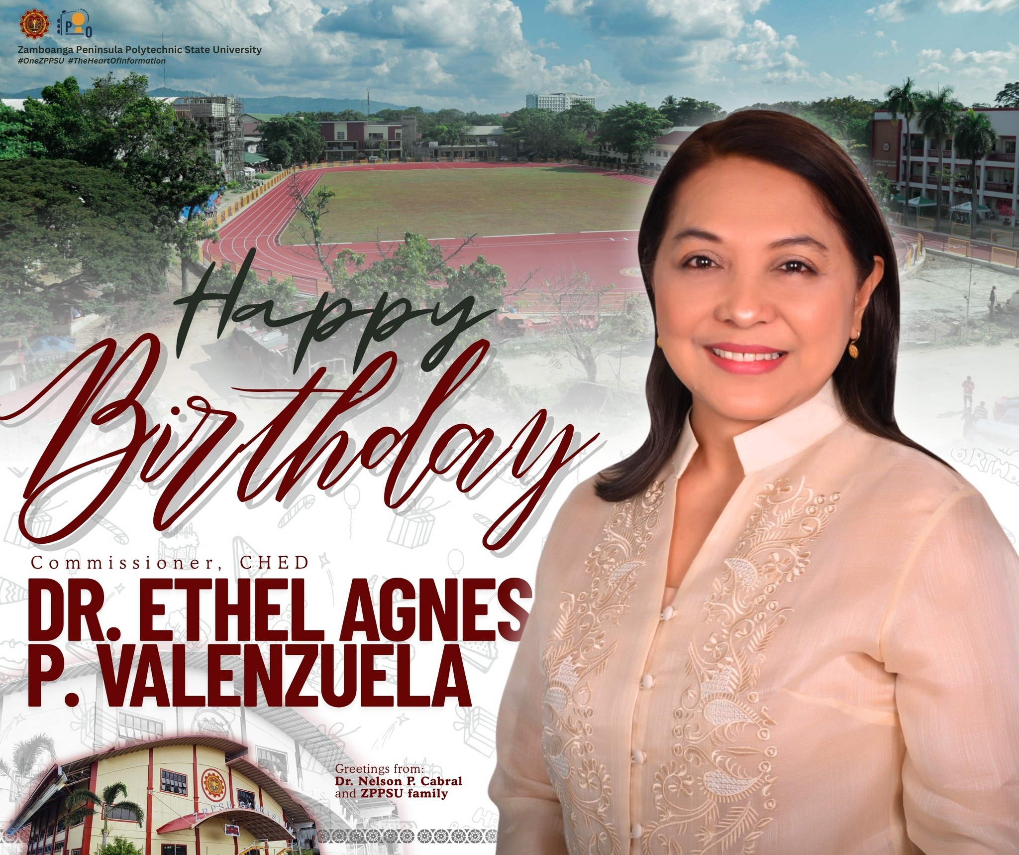 Feliz Cumpleaños, Commissioner Ethel Agnes P. Valenzuela
