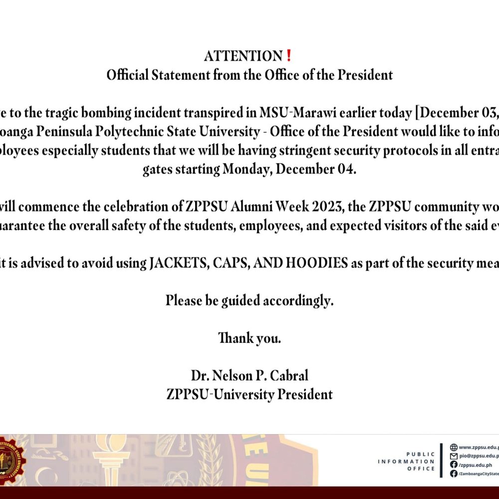 ATTENTION ZPPSU COMMUNITY