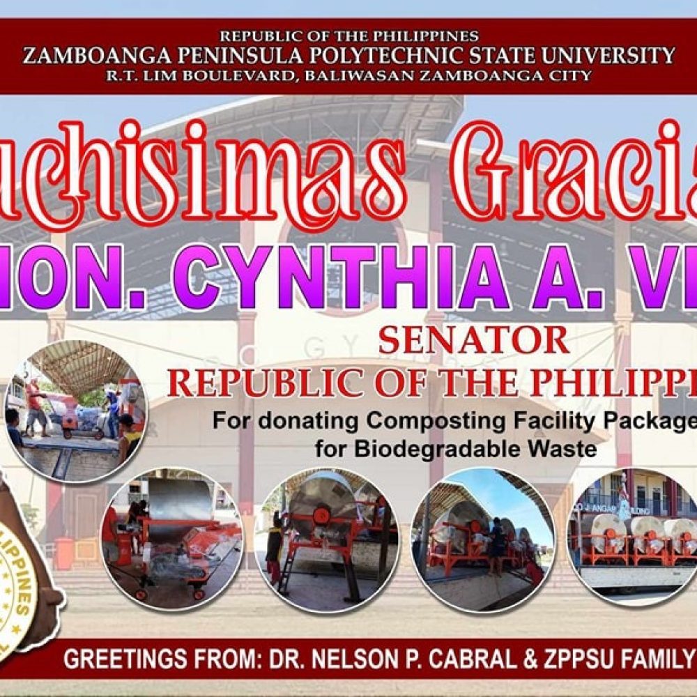 Muchas Gracias! Daghang Salamat! Magsukol!