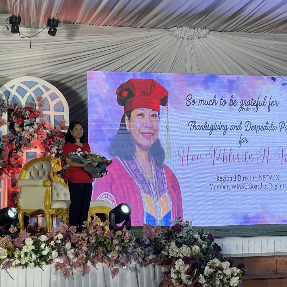 Pres. Cabral praises RD Ridao’s contributions to Mindanao SUCs