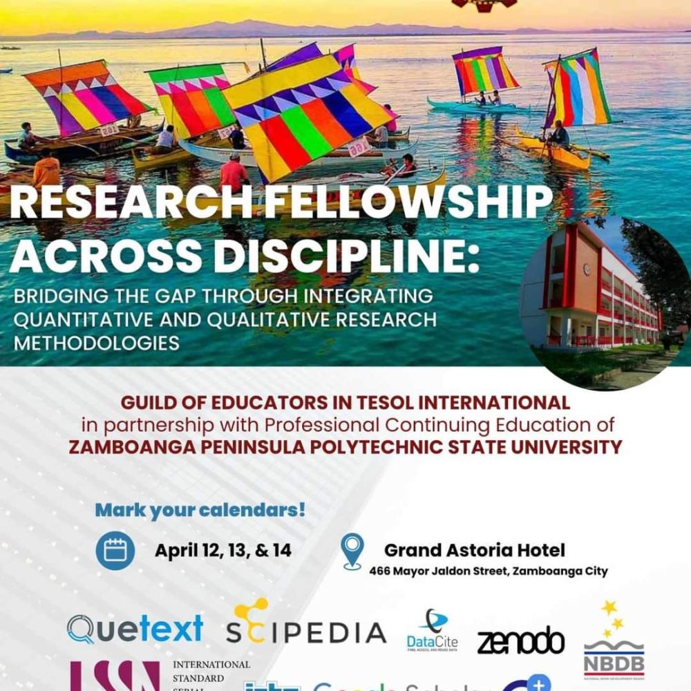 Join us in our RESEARCH FELLOWSHIP ACROSS DISCIPLINE: Bridging the Gap through Integrating Quantitative and Qualitative Research Methodologies