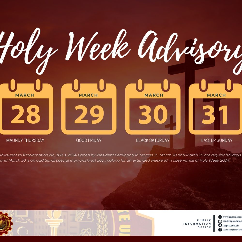 HEADS UP to all ZPPSU COMMUNITY