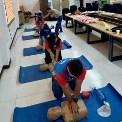 ZPPSU attends life support training course