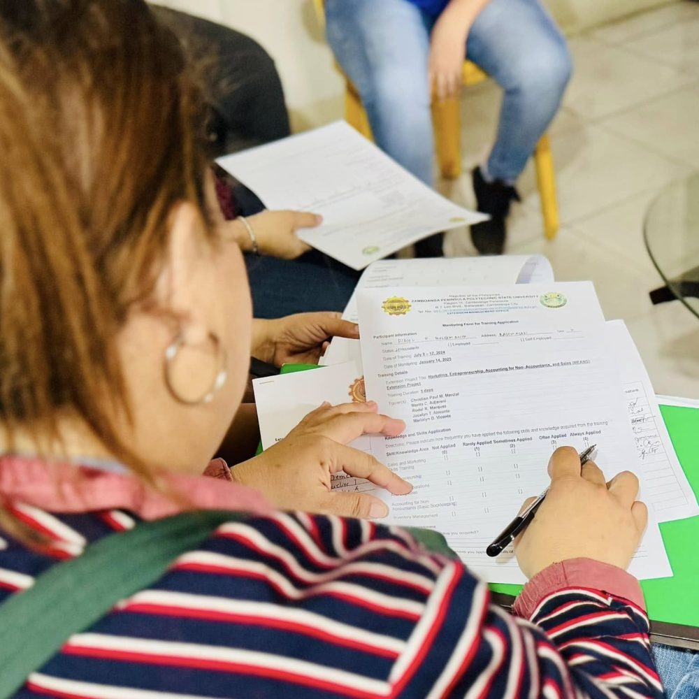 ZPPSU-EMO conducts monitoring, assessments of extension programs, projects in Zambo City