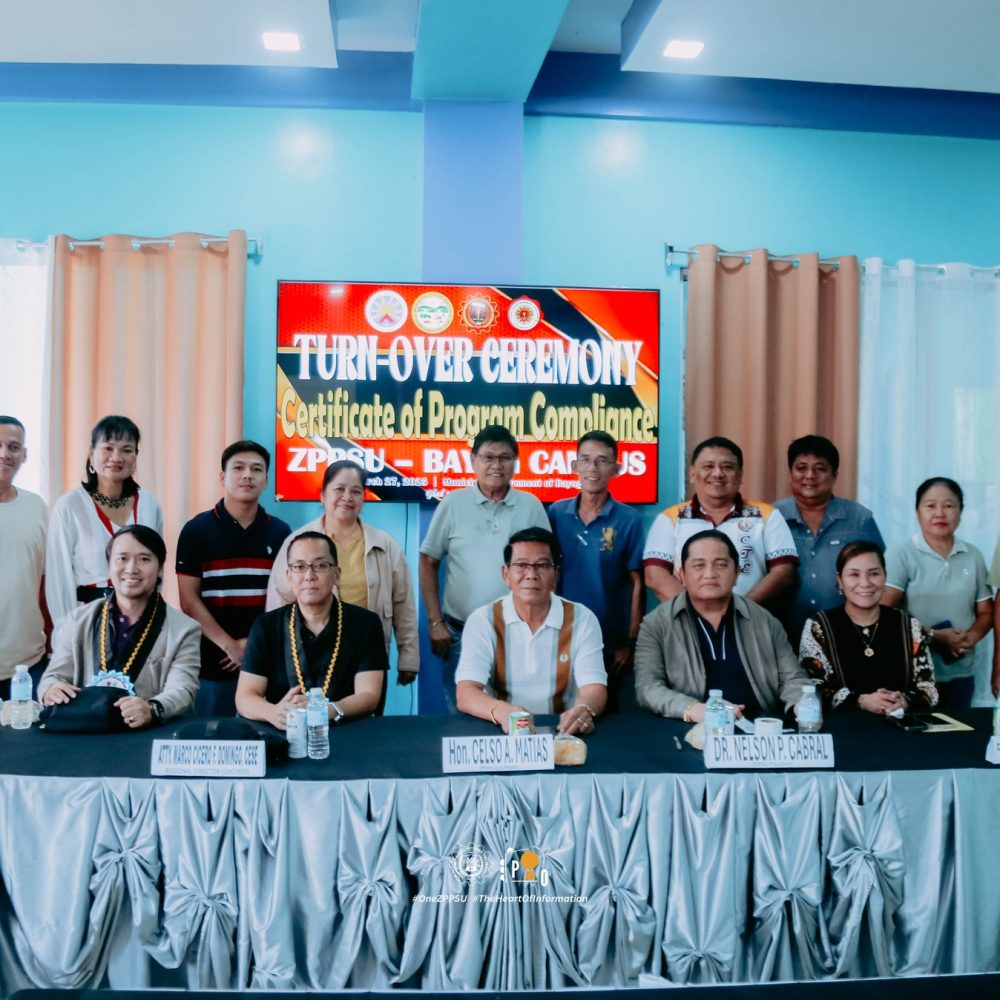 CHED turns over COPC to ZPPSU-Bayog Campus