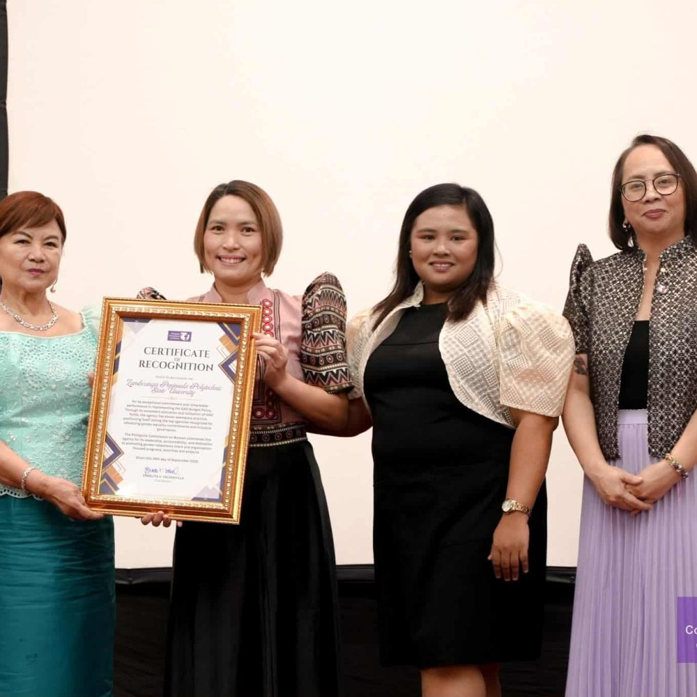 ZPPSU as Top-Performing Agency in GAD Budget 2024