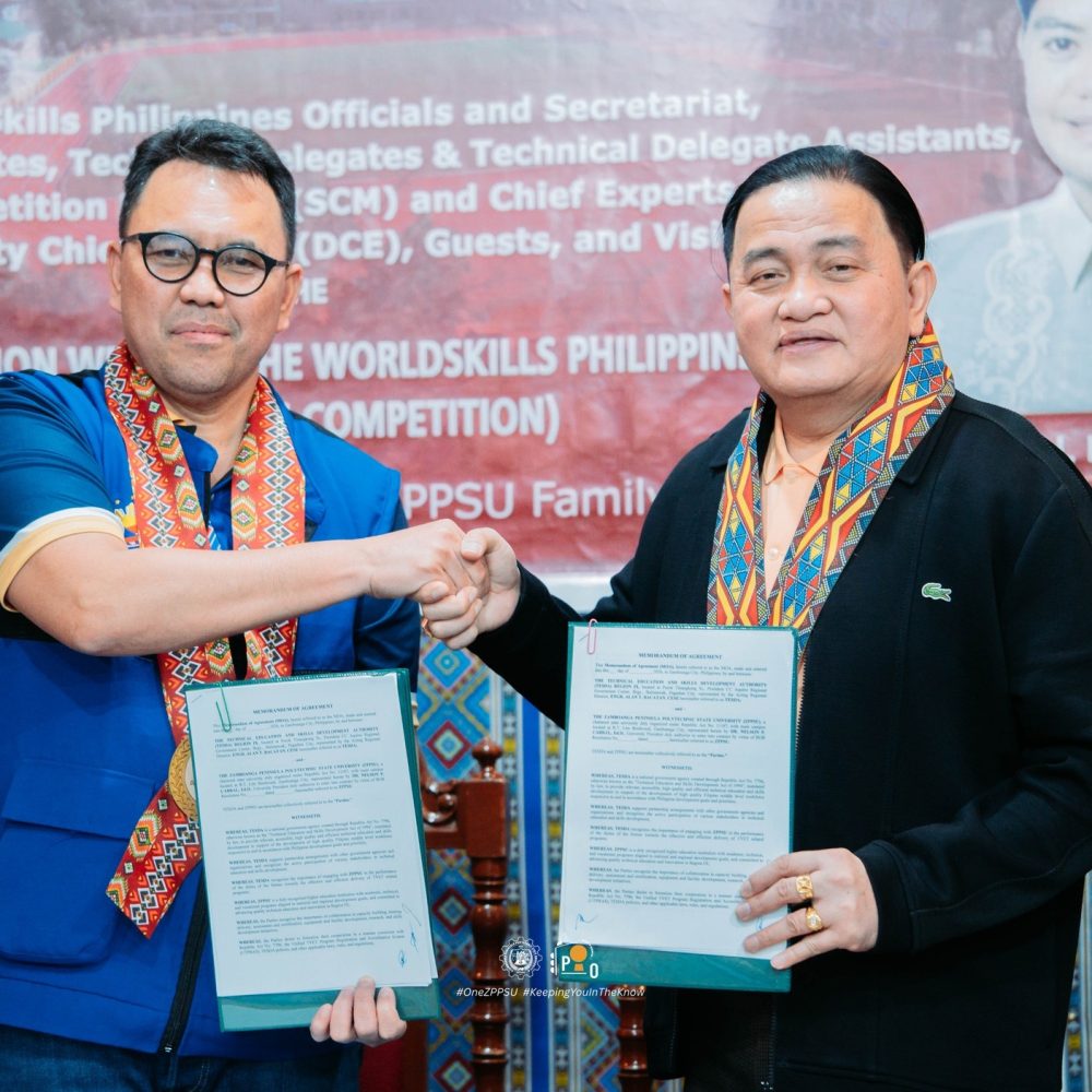 ZPPSU, TESDA partnership renewed
