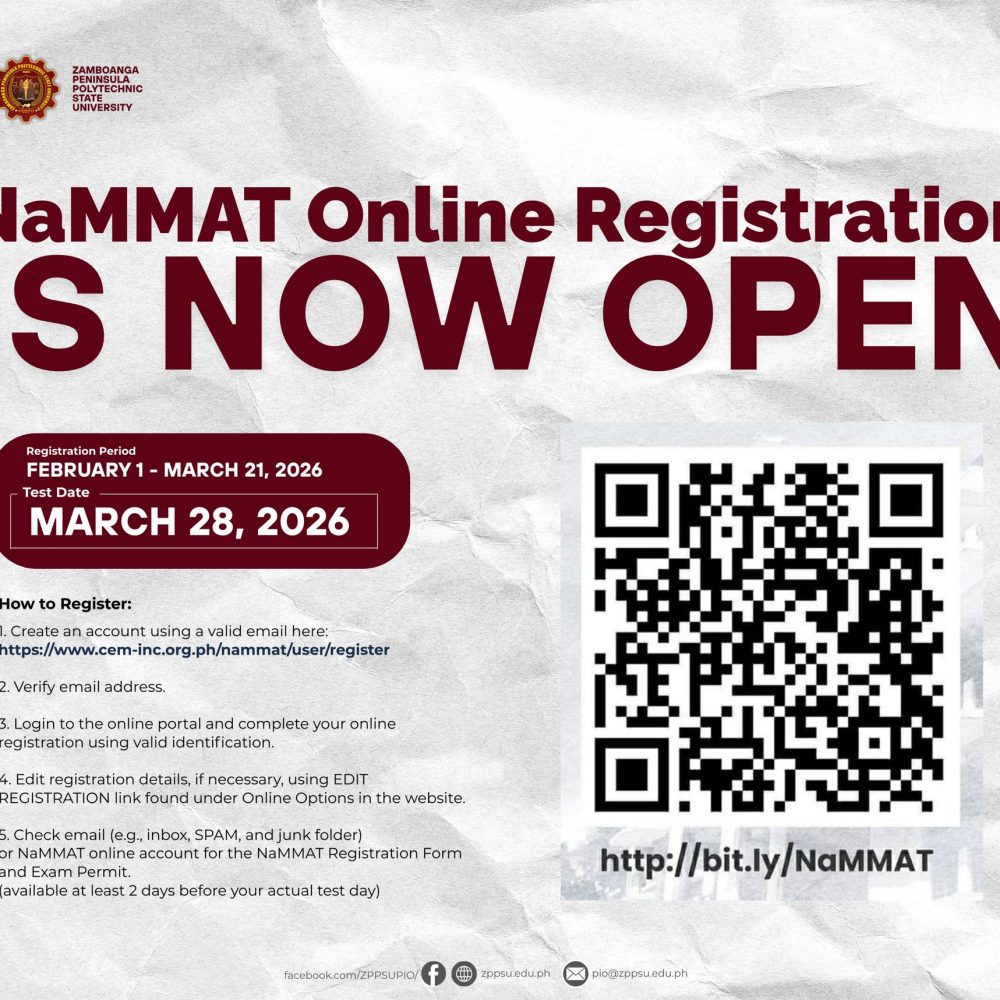 NaMMAT Online Registration is now open
