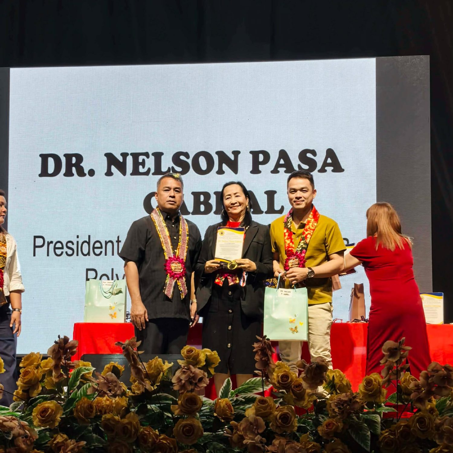 Dr. Cabral as Most Outstanding Sioconian Award 2026