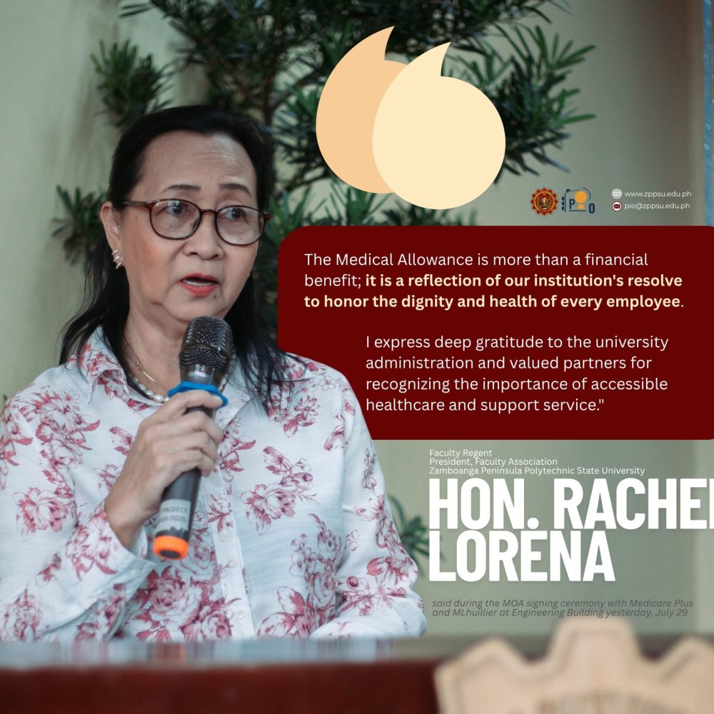 Medicare, MLhuillier as healthcare partners of ZPPSU